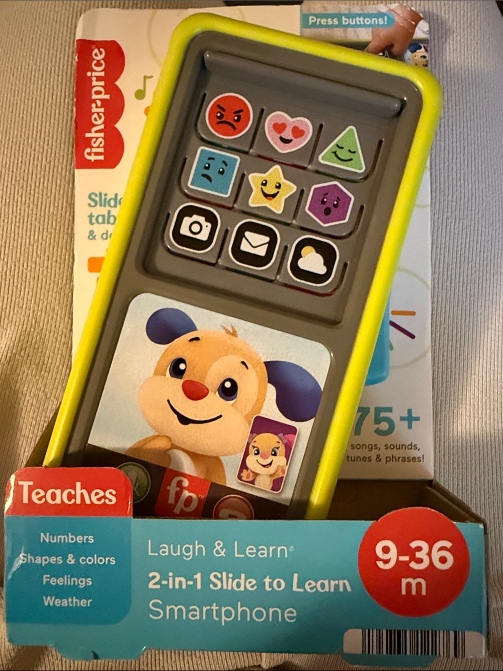 Fisher price laugh and learn smart phone